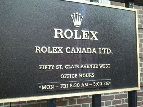 rolex service center toronto.